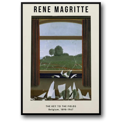 Rene Magritte The Key to the Fields | Surrealism Art