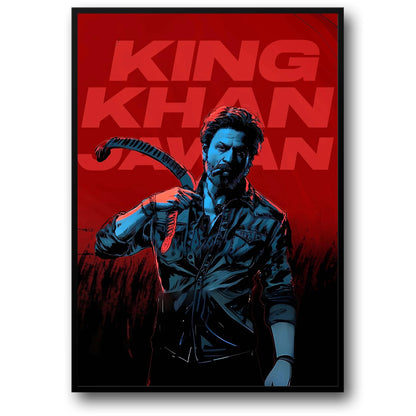 King Khan Jawan | SRK Movie Poster