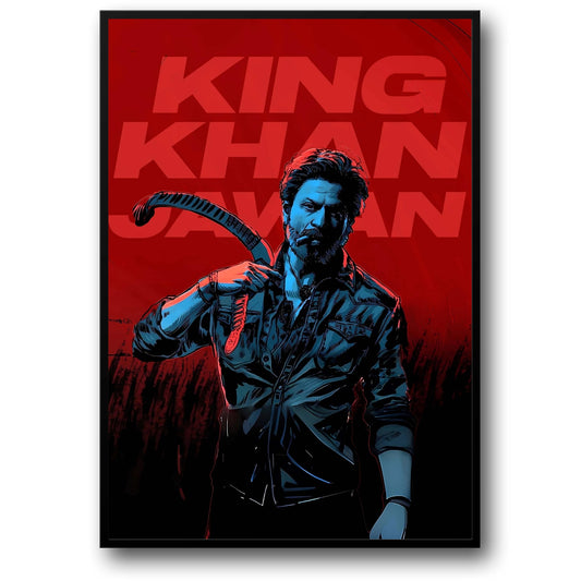 King Khan Jawan | SRK Movie Poster