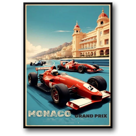 Vintage Motorsport Poster Vintage Racing Posters Collection Wall Art Canvas Painting Retro Bar Home Room Decoration Mural Gifts