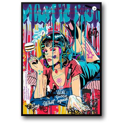 Scarface Graffiti | Mona Lisa Abstract