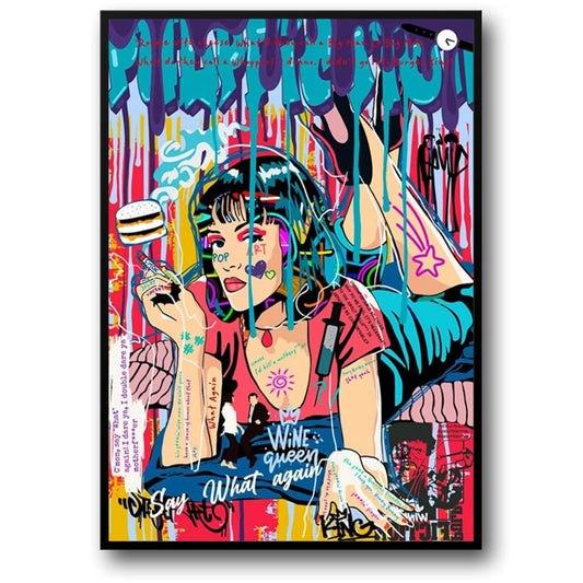 Scarface Graffiti | Mona Lisa Abstract