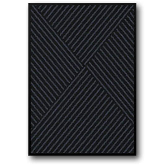 Geometric Calm | Abstract Art Wall Poster | Modern Minimalist Landscape | Home & Garden Decor