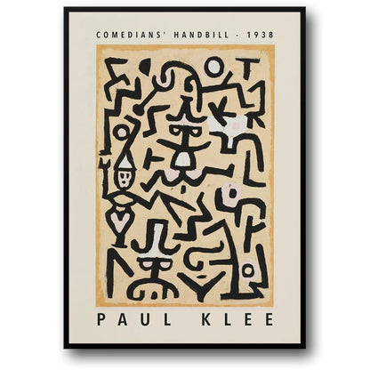 Paul Klee | Comedians Handbill 1938 | Abstract Art