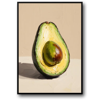 Avocado Illustration | Modern Botanical Art