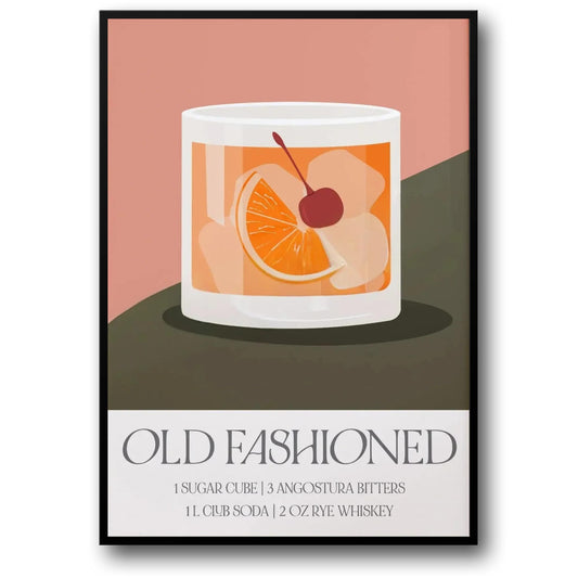 Old Fashioned Recipe | Vintage Bar Decor