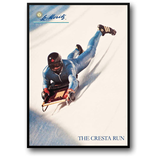 Vintage Ski Horse Racing | Cresta Run St. Moritz