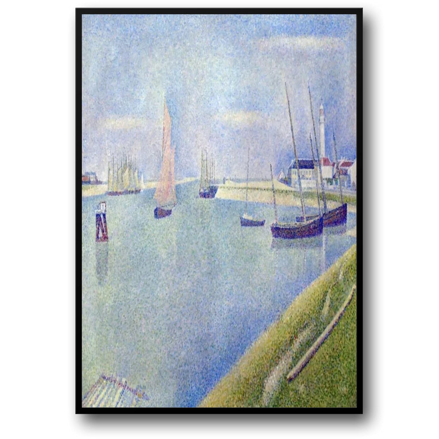 Seurat | The Canal of Gravelines | Impressionist Art