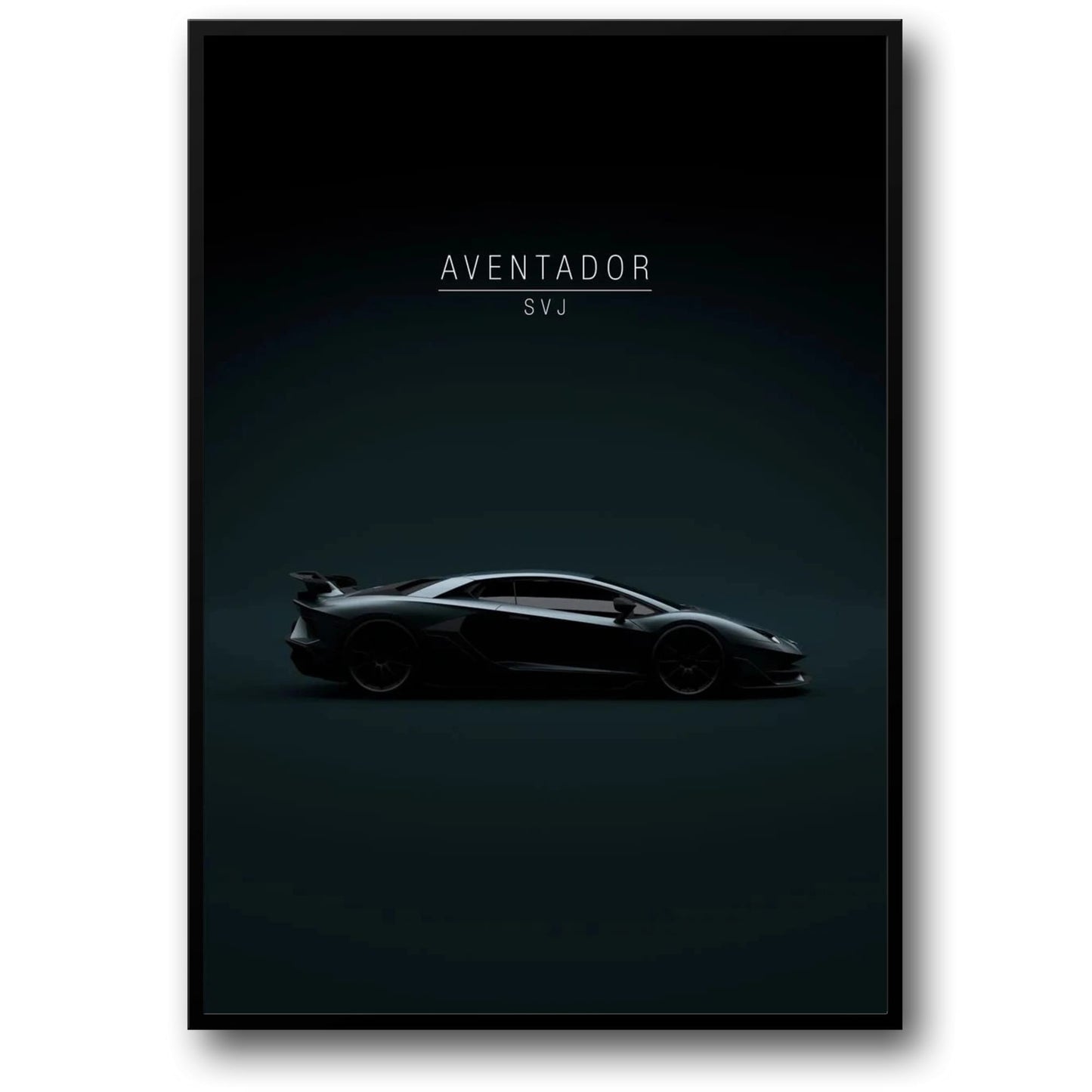 Lamborghini Aventador SVJ | Iconic Supercar Art | Luxury Automotive Poster | High-Quality Wall Decor