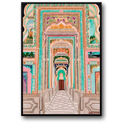 Abstract India Landscape