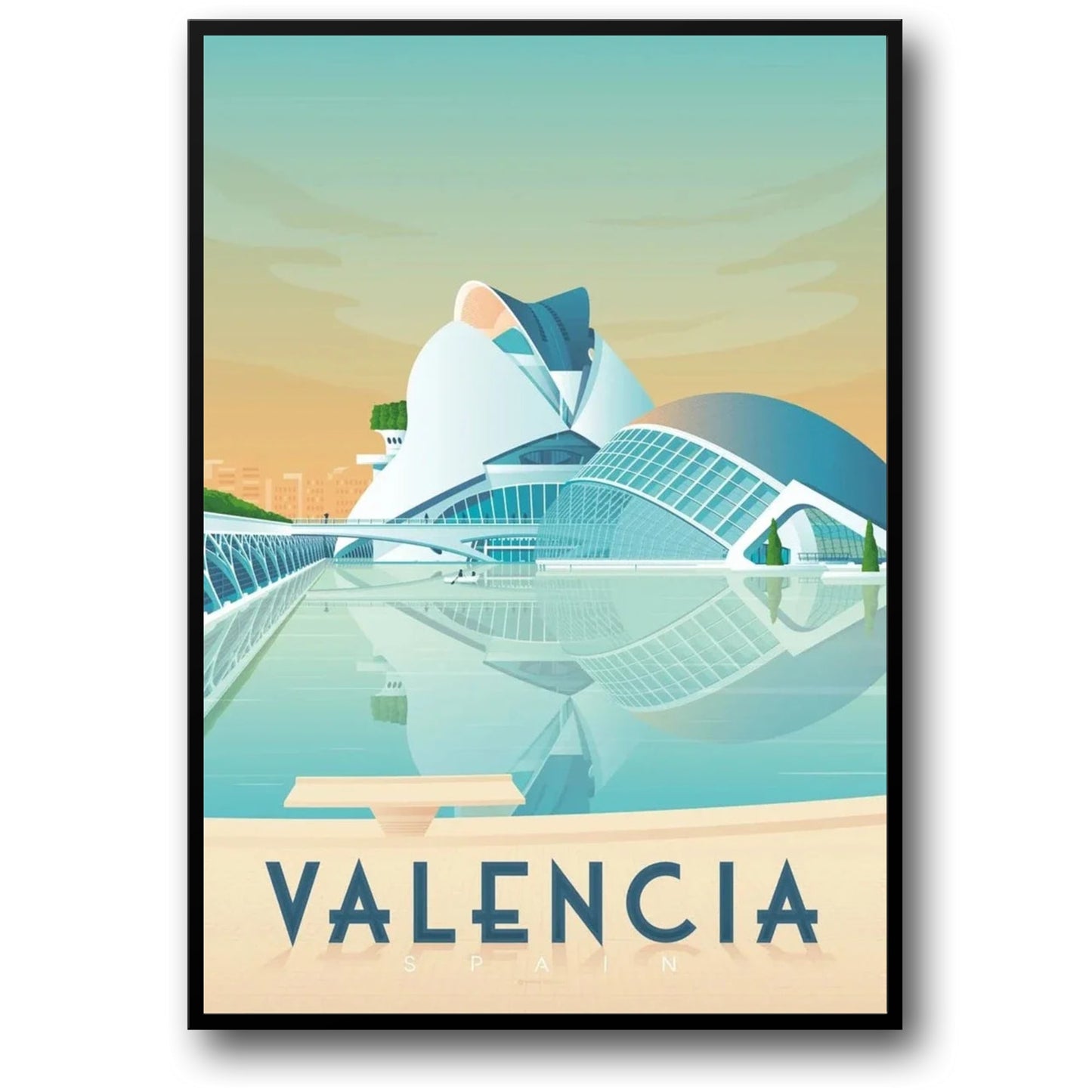 Valencia | Iconic Scenic Cityscape