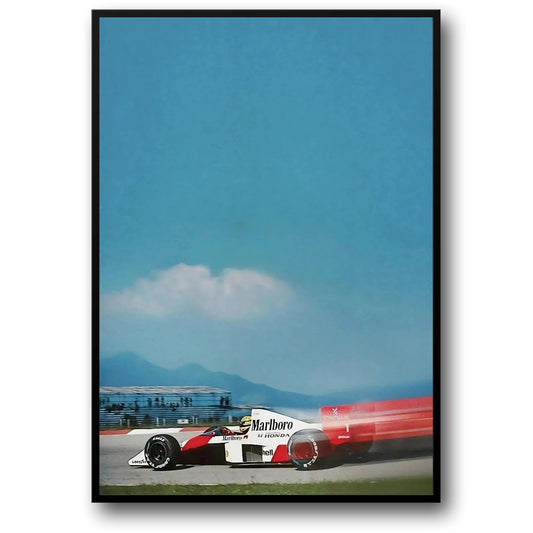 Monaco F1 | Ayrton Senna MP4/4 | Vintage Grand Prix