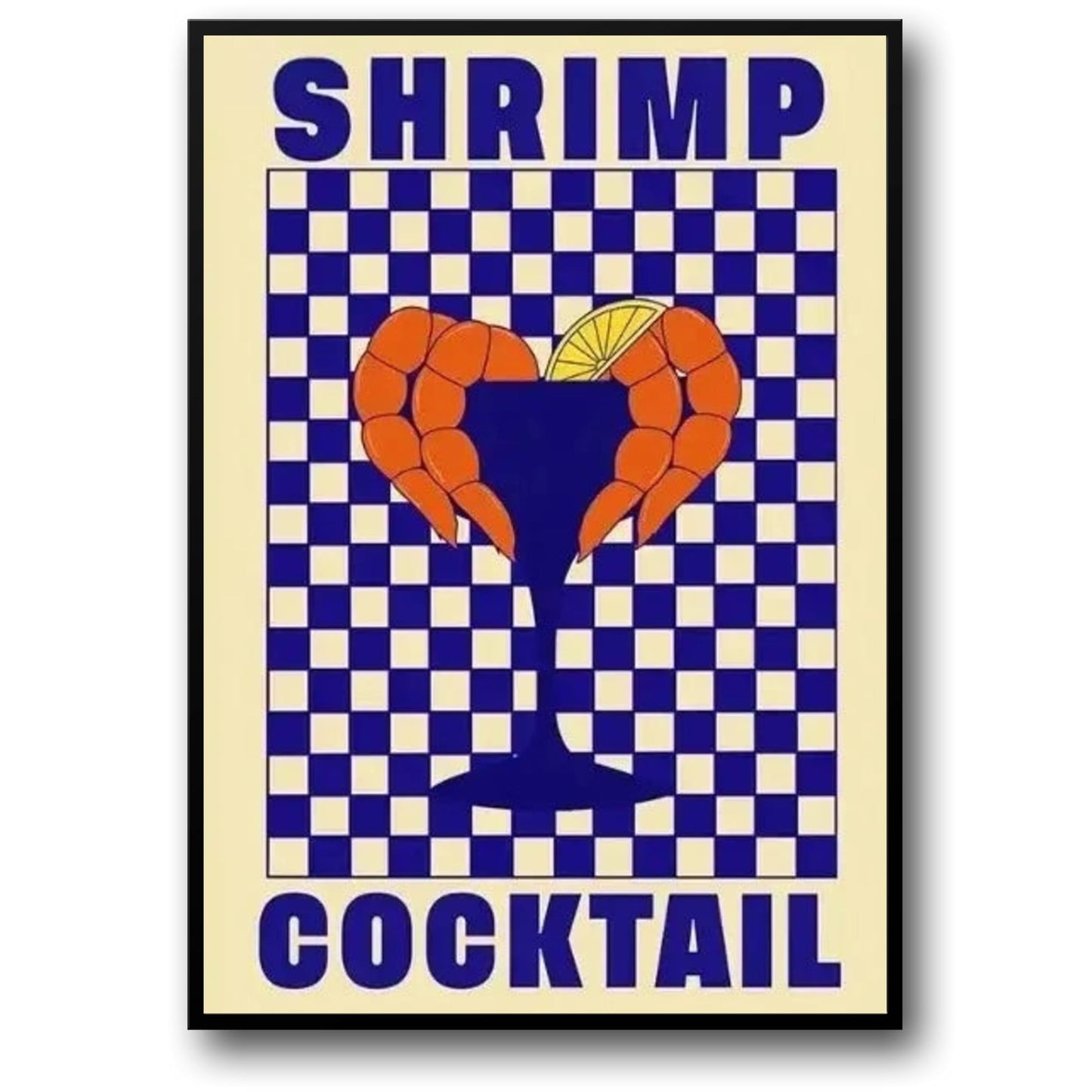 Shrimp Cocktail | Nautical Illustration