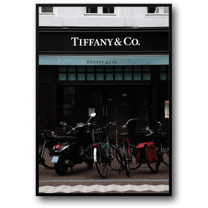 Tiffany & Bicycles | Artistic Wall Decor