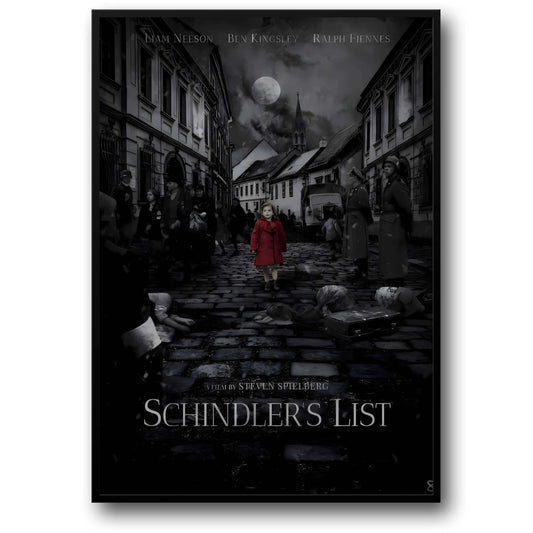 Schindler's List | Steven Spielberg | Cult Movies | Movie Poster