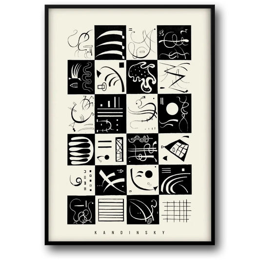 Kandinsky Thirty | Abstract Modern Art | Colorful Design