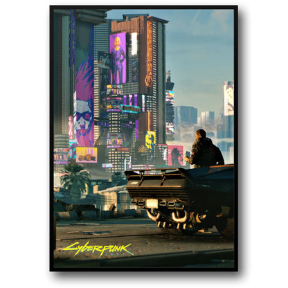Cyberpunk 2077 | Sci-Fi Neon Cityscape | Futuristic Design