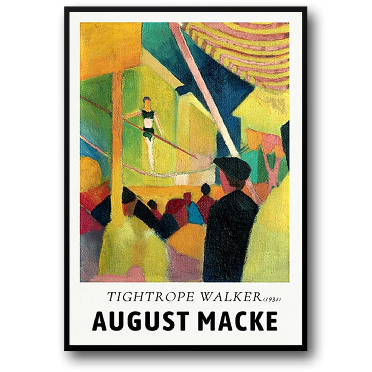 August Macke | Tightrope Walker | Vintage Style Art