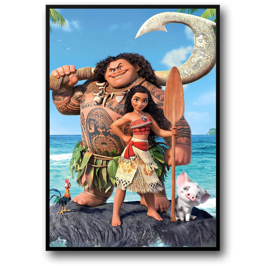 MOANA x MAUI | Disney Movie Poster