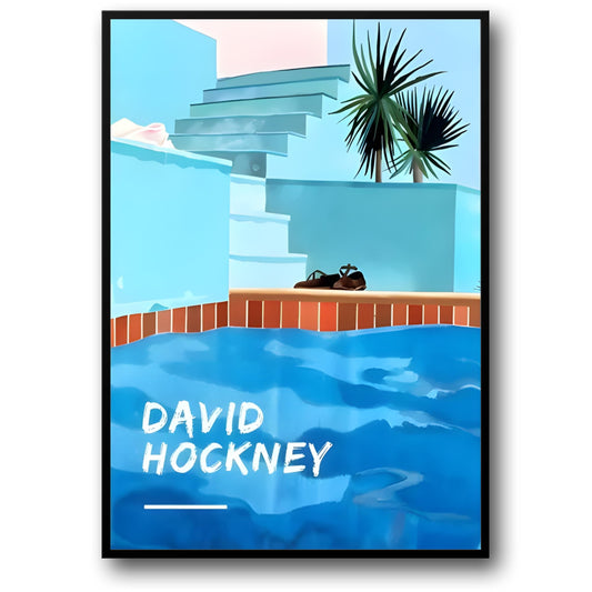 David Hockney | Artistic Swimming Pool | Modern Art