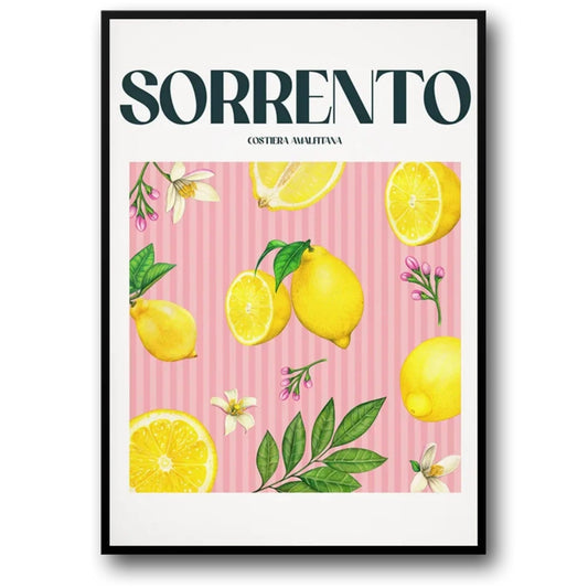 La Dolce Vita | Lemons of Sorrento | Italian Art