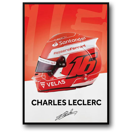 Formula 1 Helmet Canvas Art