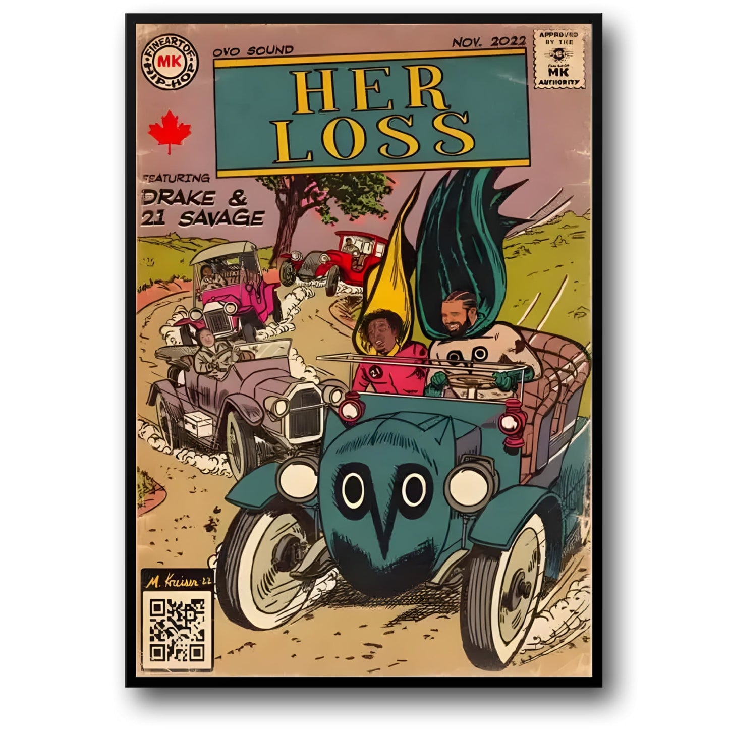 Drake & 21 Savage | Her Loss Comic