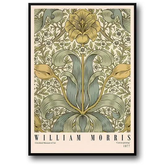 William Morris Lily 1877 | Vintage Floral Design