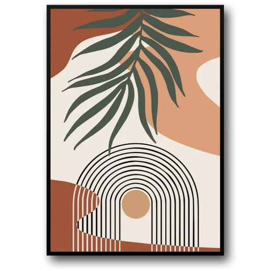 Modern Nature Poster | Home Decor | Wall Art | Botanical Design | Living Room Decoration | Nature-Inspired Artwork | High-Quality Print | Contemporary Home Decoration Piece