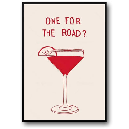One For The Road | Hand Drawn Minimalist
