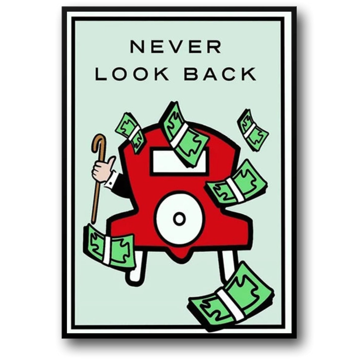Monopoly | Never Look Back | Motivational Quote