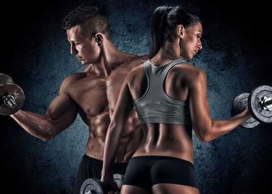 Bodybuilding | Weightlifting | Motivational Quote | Gym Fitness Poster | Power Duo: Building Strength Together