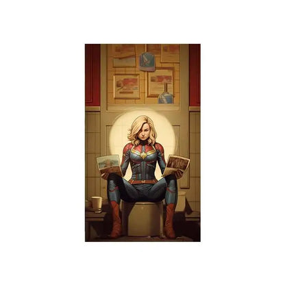 Spiderman Comic | Funny Bathroom Art