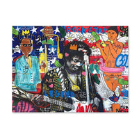 QUEEN OF ENGLAND GRAFFITI ART