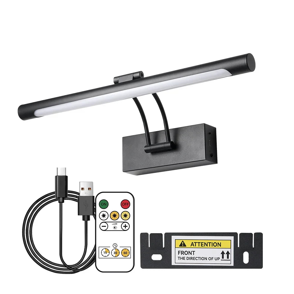LED Wall Light | GLOW | Rechargeable with USB-C | Modern Nordic Design