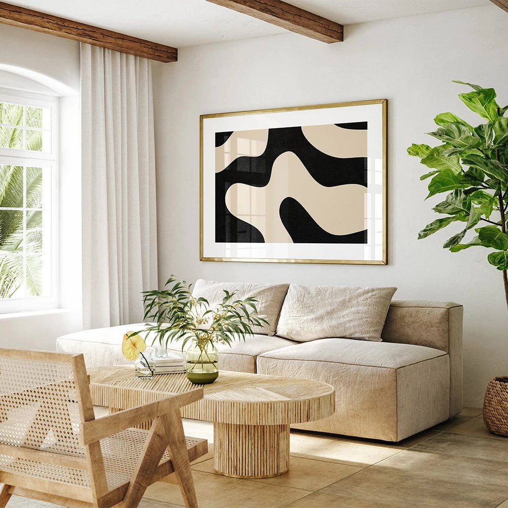 Silent Layers Art | Decorative Wall Poster | Home & Garden Decor | Visual Artwork Print