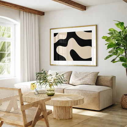 Silent Layers Art | Decorative Wall Poster | Home & Garden Decor | Visual Artwork Print