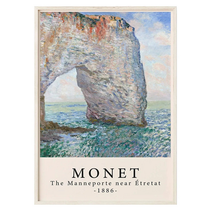 Claude Monet | The Manneporte Near Etretat 1886