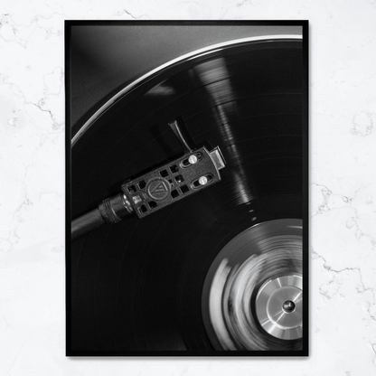 Vinyl Record Music Poster | Retro Wall Art | Home Decor Print | Vintage Records Display | Music Lover Gift | Decorative Artwork