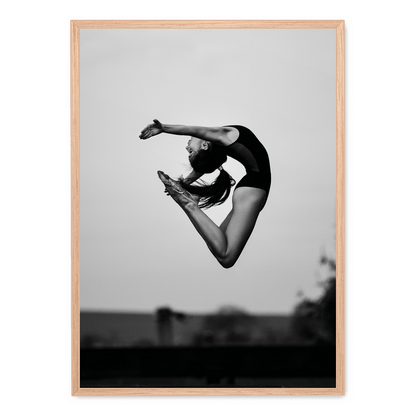 Vibrant Art Print | Motivational No Limits Poster | Wall Decor | Inspirational Quote | Office & Home Interior Design | Unframed Artwork