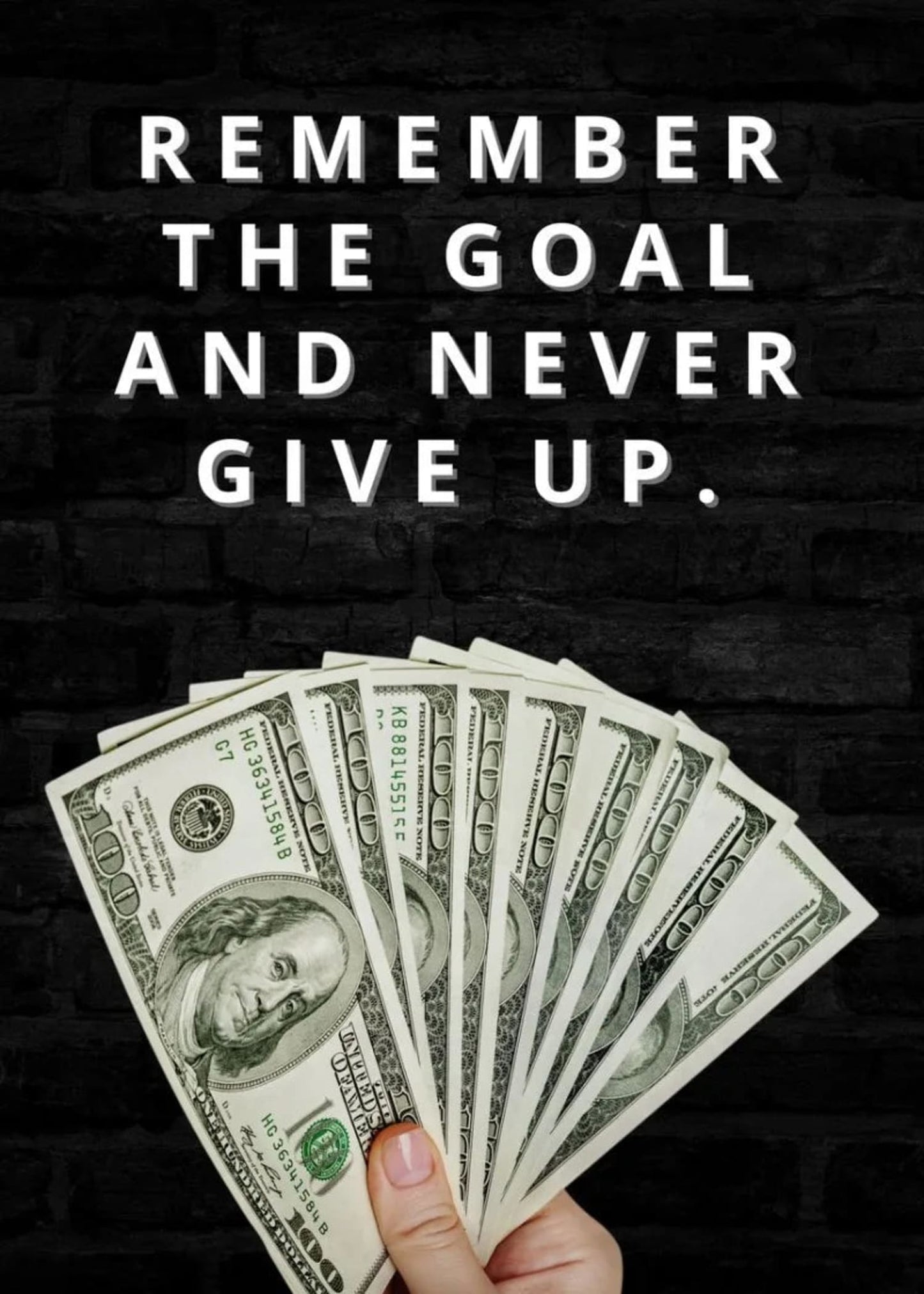 Goal Motivation | Success-Driven Home Decor Poster