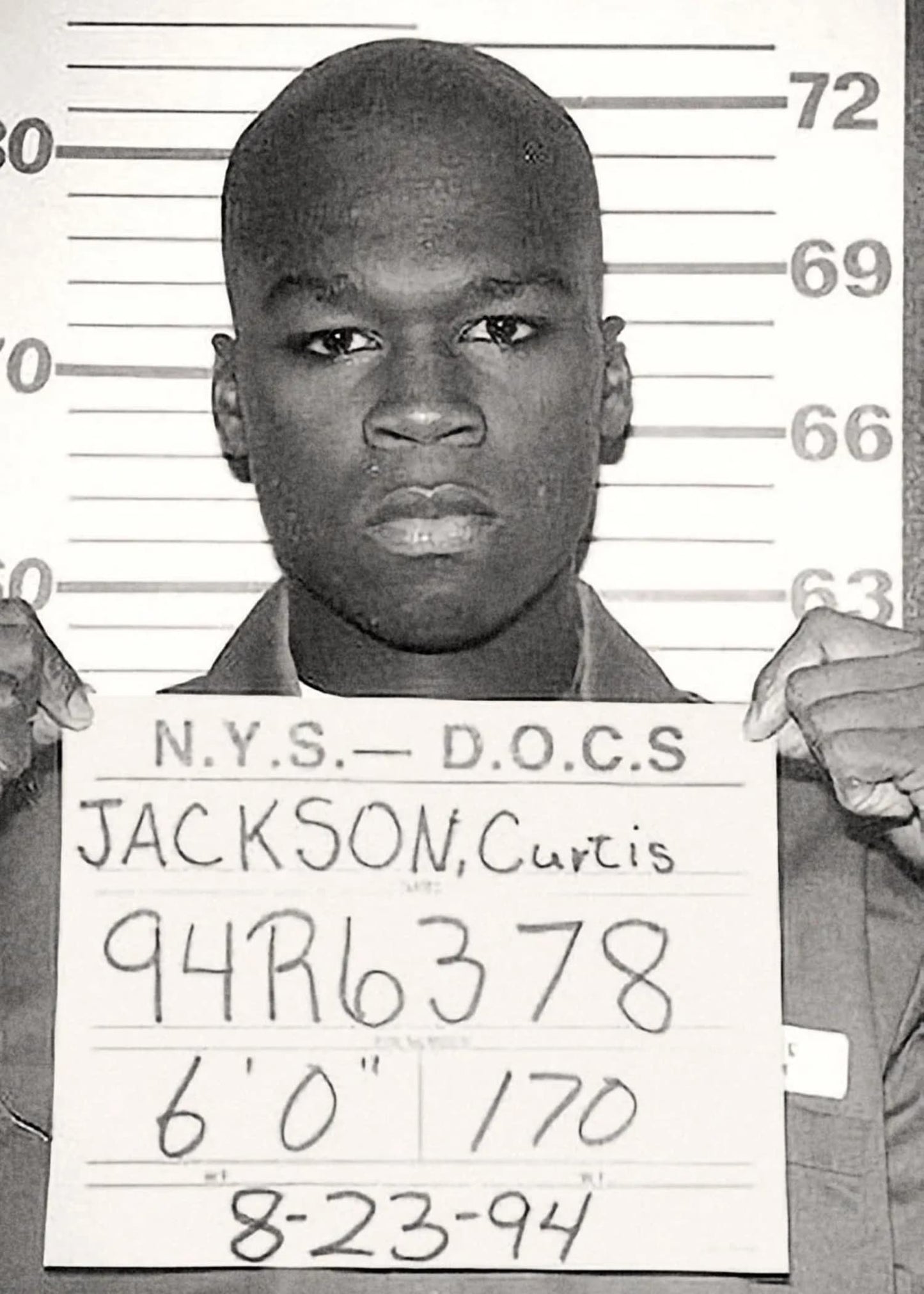 50 Cent Mugshot | Iconic Hip Hop