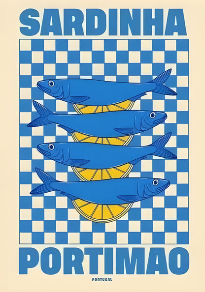 Portuguese Sardine | Portimao Coastal Art