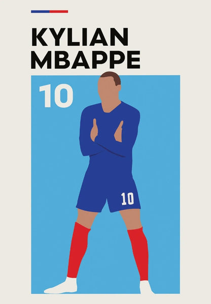 Kylian Mbappe | Football Star Art