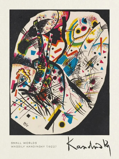 Wassily Kandinsky | Small Worlds | Vibrant Abstract Art