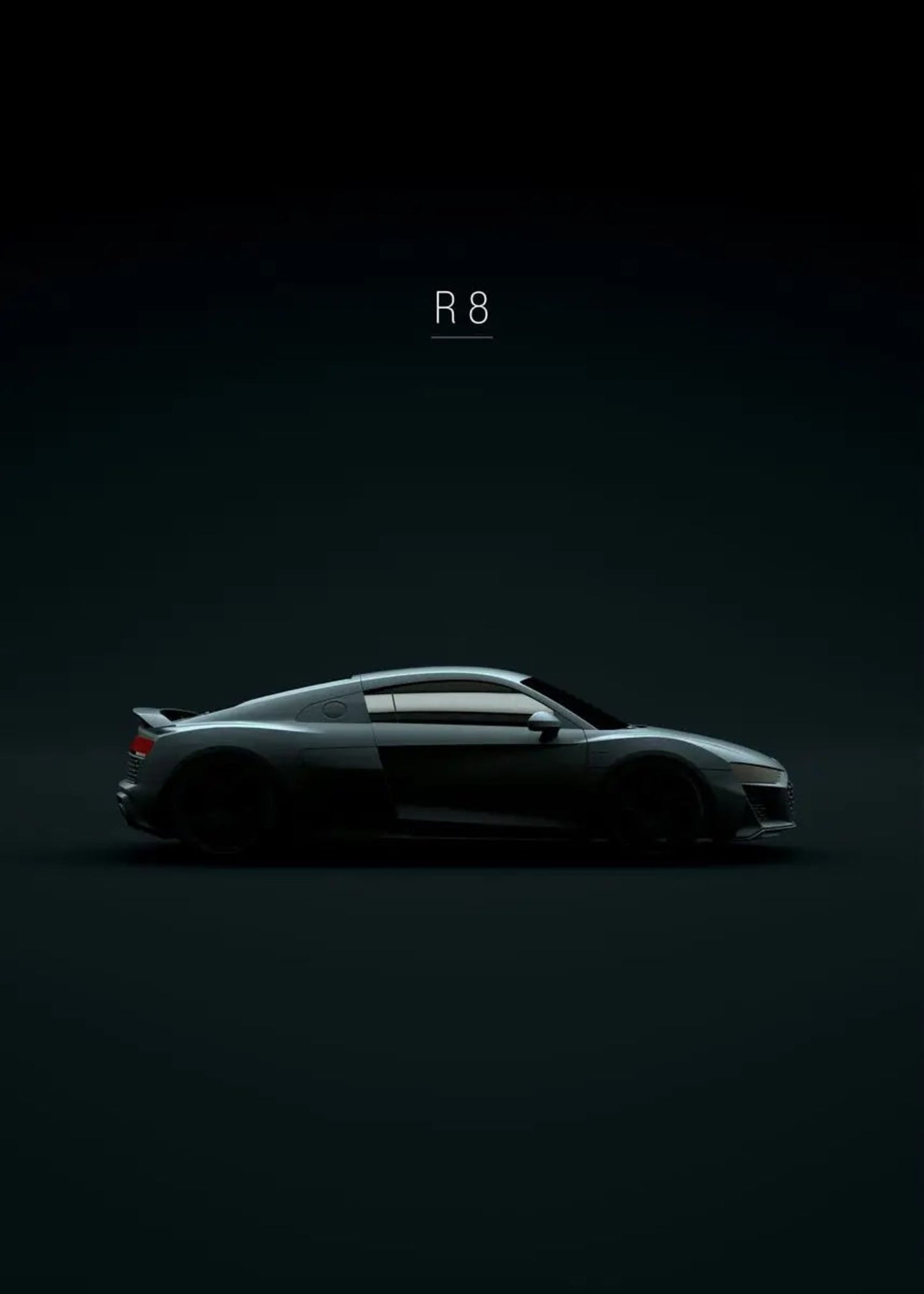 Audi R8 Poster | Tribute to Automotive Legends | Luxury Sports Car Art | Wall Decor