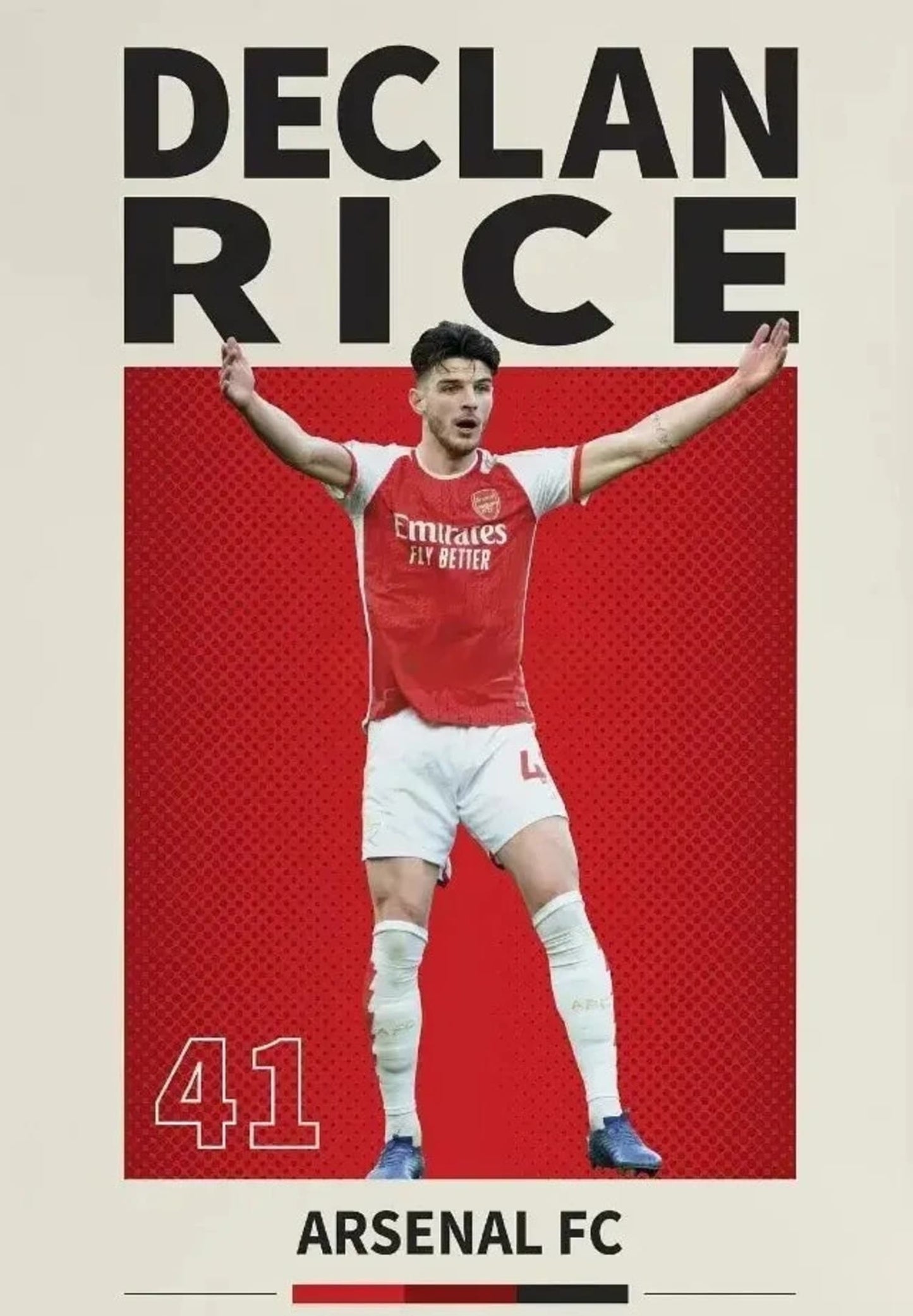 Declan Rice | Soccer Sports Art