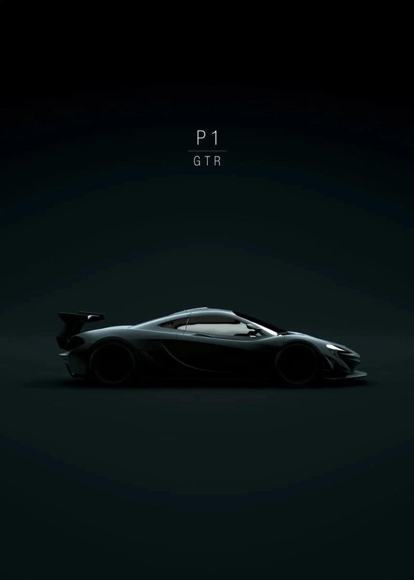McLaren P1 GTR | Luxury Supercar Art