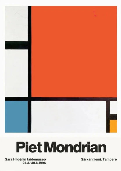 Piet Mondrian | Composition in Red, Blue, Yellow | 1930 Abstract