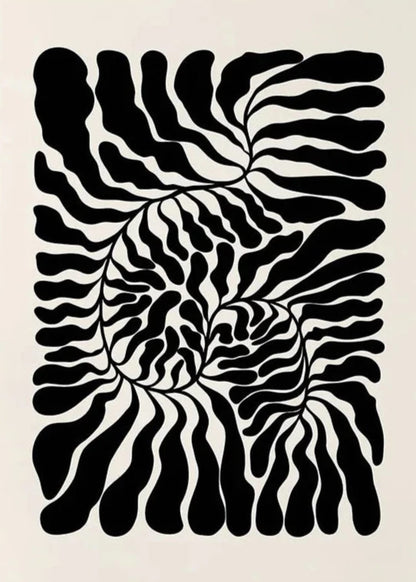 Traces of Time | Abstract Wall Art Poster | Timeless Design | Decorative Visual Artwork for Home & Garden | Modern Interior Decor